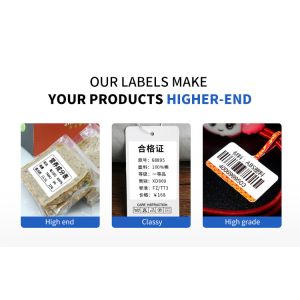 Barcode 80mm Portable Mini Thermal Printer Sticker Label Print