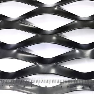 Square Diamond Expanded Wire Mesh Roll For Trailer / Zoo Animal Cages