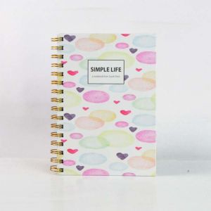 Offset Printing Hardcover Notebook Printing Personal Diary Spiral Notebook