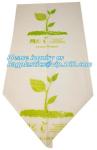 Customized biodegradable compostable Drawstring garbage bag, compostable garbage