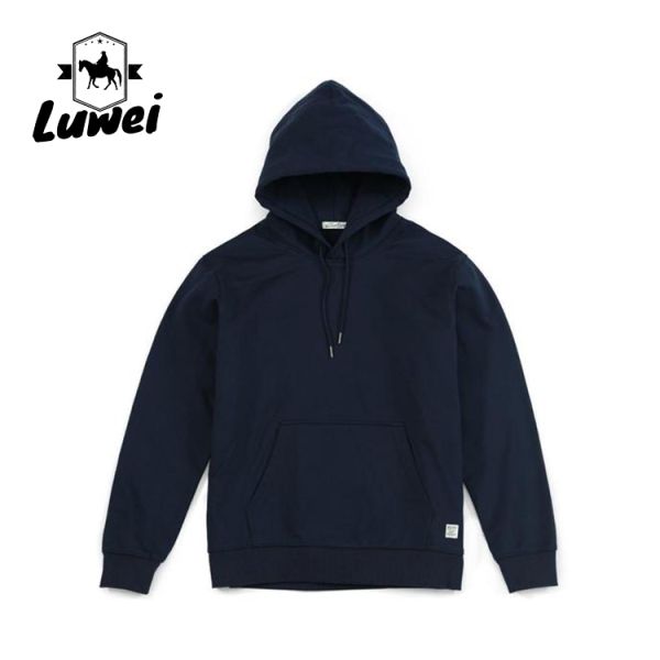 Texture Pullovers 360g Fabric Solid Custom Bluza Hooded Men Thick Basic Sweatshirts Quality Jogger Hoodies
