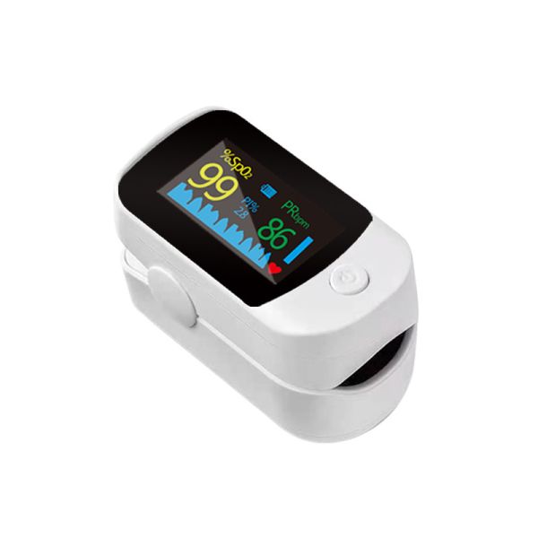 Quality TFT Oximeter SpO2 PR Value Pulse Oximeter Waveform 1.8 Ounces Blood Oxygen White for sale