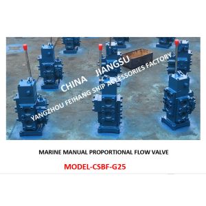 CSBF Type Of Composite Valve With Manual Proportional Flow Direction For Ship