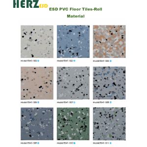 ESD Flooring Antistatic PVC Tiles