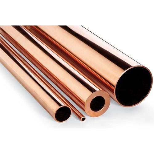 195 MPa Ultimate Strength Bulk Copper Pipe in Various Sizes from 0.3mm to 80mm