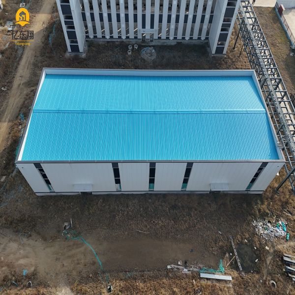 ASTM A36 Steel Structure Hangar Buildings 150m Length 100m Width 6.5m Eave