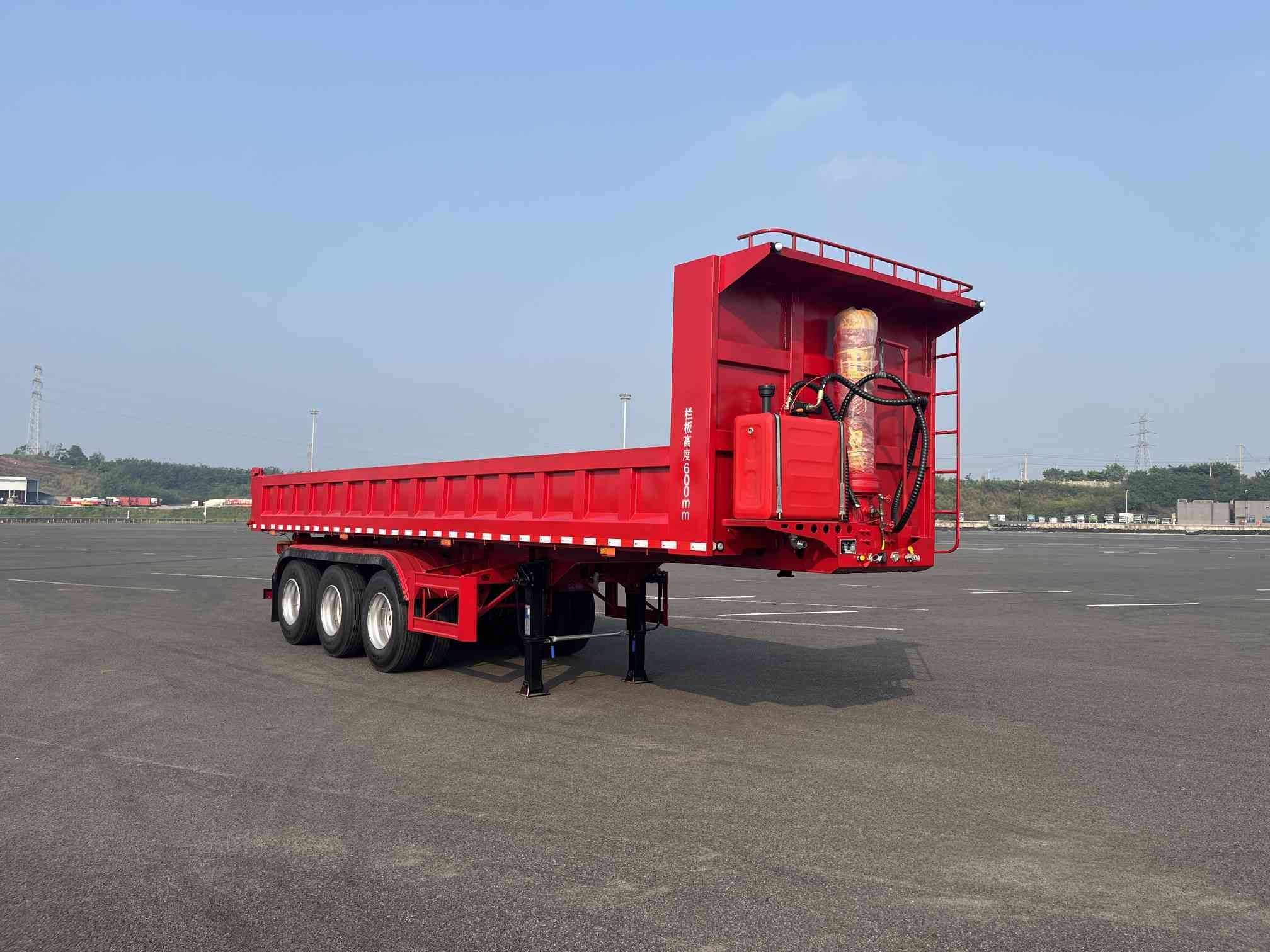 Hot Selling 40ft & 20ft &45ft& 53ft Steel Container Durable Flatbed Semi-Trailer for Normal Bulk Cargo Transport