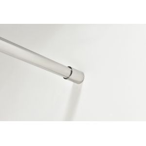 8mm Pivot Shower Screen 600x2000mm Aluminum Frame