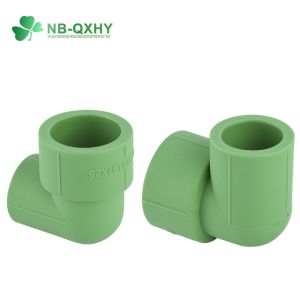 PPR Pipe Fitting Plastic Coupling Green Color Ball Valve Union Pn20 Pn25 for
