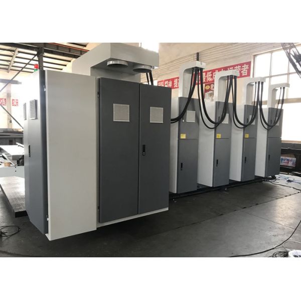 Electric Corrugated Box Printing 405mm Rotary Die Cutting Equipment