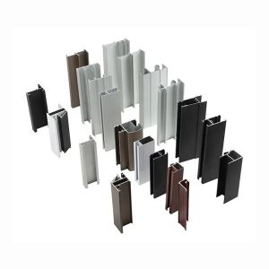 Black Aluminum Frame Casement Window Profiles Tilt And Turn Window Aluminium