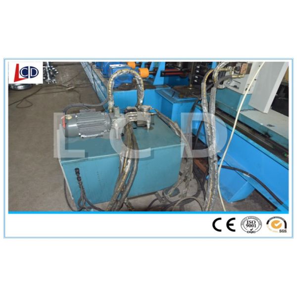 Automatic Control Welded Pipe Production Line Customized Pipe Shape 360V