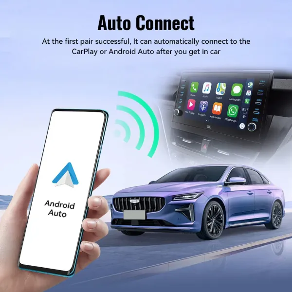 Wired To Wireless Carplay Box Android Android Auto Car Interconnection Converter Box