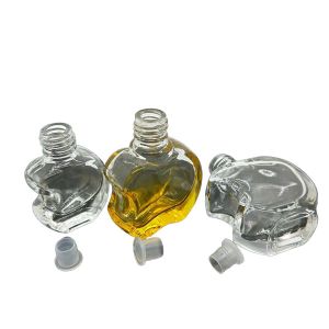Screw Seal Refillable Glass Perfume Bottle Screen Printing Surface Handling