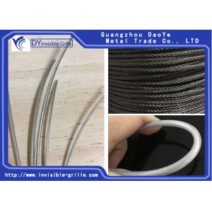 Decorative Safety Sturdy Balcony Invisible Grille With Unblocked View