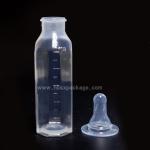 SX new type 100ml plastic baby bottle Transparent pp material Wholesale and