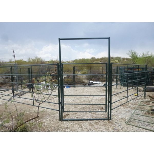 Pressure Resistance Cattle Corral Panels Corral Fence Panels For Protecting
