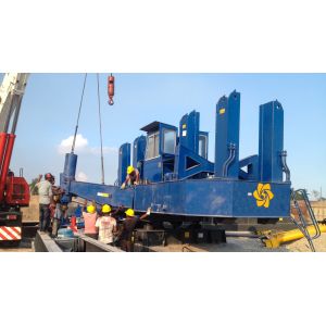 320tf 60kw 6.8m/Min Hydraulic Static Pile Driver