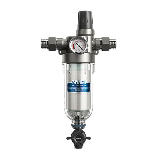 Quality 5000L/h Water Flow Whole House Pre Filter Reusable Mesh Spin Down Sediment for sale