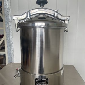 Portable Steam Sterilizer Autoclave Electric Heating 18L 24L 0.16 MPa