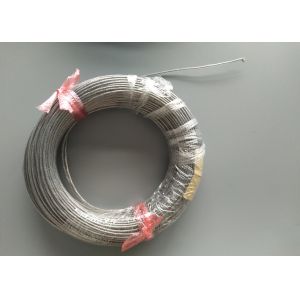 Customized PFA Insulated Heating Cable With Inner Shielding / Copper Nickel Wire