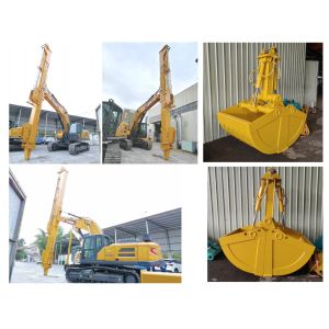 Telescopic Excavator BS900E Wire Rope With Welding Customized Attachments