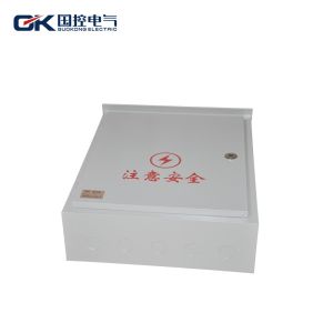Powder Coating Electrical Distribution Box Exterior With Galvanized Bottom Plate