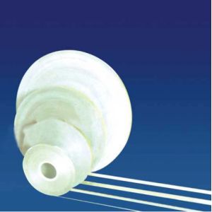 Muscovite mica tape with single side glass fabric fire resistance combustion