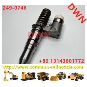 249-0746 Common Rail 3152B Diesel Engine Fuel Injectors 10R-2826 10R-2827