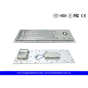 Kiosk Keyboard And Trackball Keyboard Stainless Steel With Pointing Devise