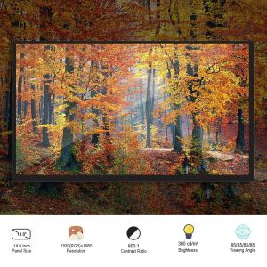 Symmetry Laptop 14 Inch LCD Display 1920x1080 Active Area 309.31x173.99mm