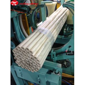 Straight Plastic PVC Pipe Packing Machine Saving Labor With PLC Control​