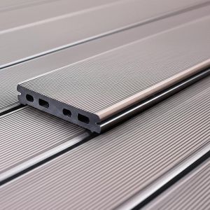China Anti Slip WPC Composite Decking Board Longevity 20 Plus Years Suitable for Outdoor Patios Walkways and Pool Surroundings on sale