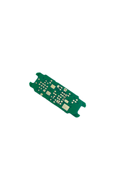 HASL Surface Finish Prototype PCB Assembly With Green Solder Mask And White