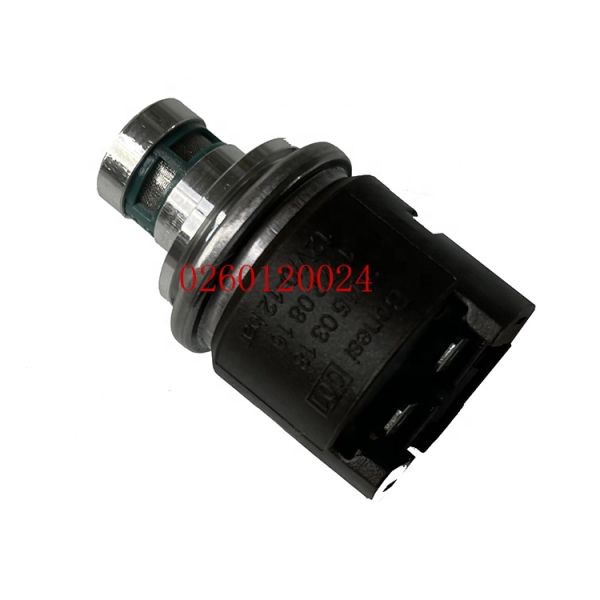 Excavator Construction Machinery Parts 24V Compressed Air Solenoid Valve 0260120024 0260120025