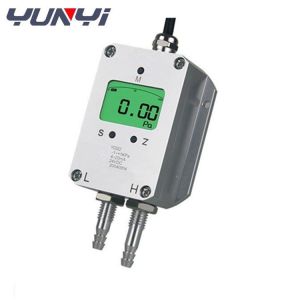 LCD Display Differential Pressure Transmitter Smart Wind Pressure Sensor