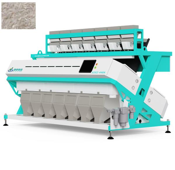 Quality 5400 Pixel CCD Rice Color Sorting Machine Multiple Function for sale