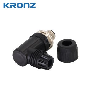 4A Current M12 Connector Angle Cable Outlet IP67 Protection For Industrial
