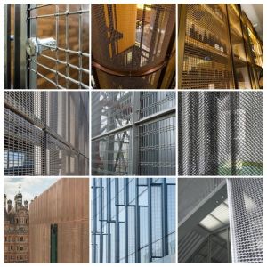 Max 36m Length Durable Decorative Crimped Wire Mesh for Elegant Applications