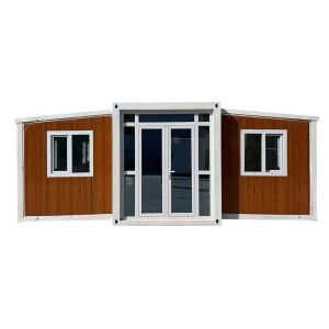 Wholesale 40ft Prefabricated Expandable Container House for House Transport and Load 40HQ Container Customized from china suppliers