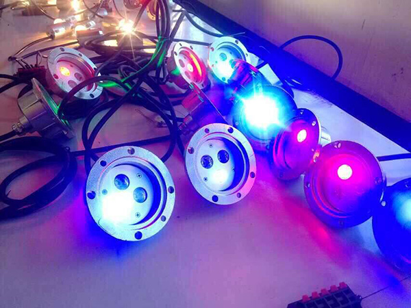 Underwater Swimming Pool Lights 9W 4 Inch , High Power Recessed Underwater Light