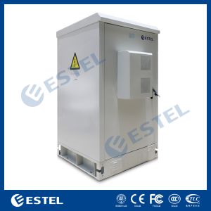IP65 Insulated Outdoor Telecom Enclosure With DC48V Cooling System / Base