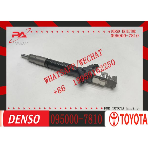 Fuel Injector 095000-7810 23670-30290 2367030290 for Toyota 1KD-FTV 3.0L EUR0-4 2008-2010