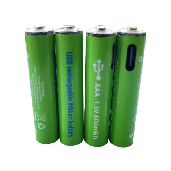 High Quality Replace 9v c d Aaa Aa Alkaline Dry Batteries Type c Micro USB Charging 1.5v Li-ion Rechargeable AA AAA Battery