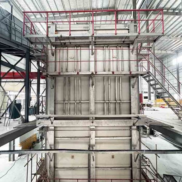 Customized Glass Melting Furnace with PLC Control System for Clear Container