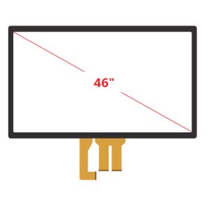 Industrial P-CAP 46" Projected Capacitive Touch Panel with SHARP sensor/IC