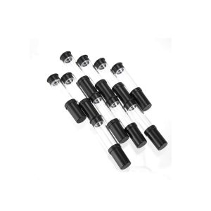 Black Cream Airless Cosmetic Bottles 10 Ml Mini Size Daily Life Use