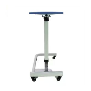 Stainless Steel Adjustable Bedside Table Medical Removable Patient Dining Table