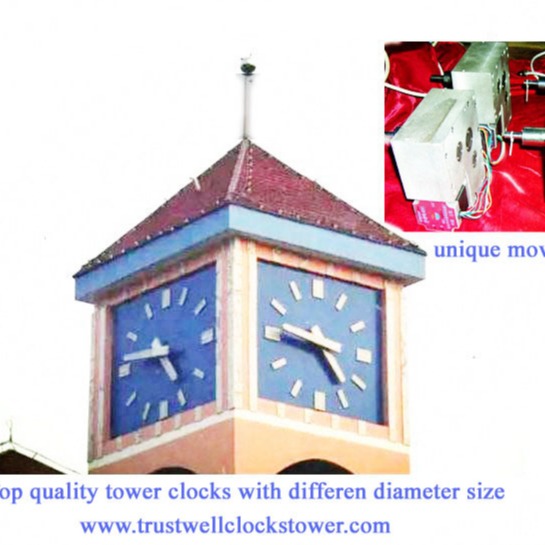 Tower Clocks and floral clocks with movement mechanism motor 1m 2m 3.5m 4m 5m 7m