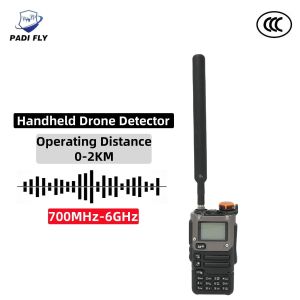 Handheld Drone Detection Equipment Portable 700MHz-6GHz 0-2km Operating Distance